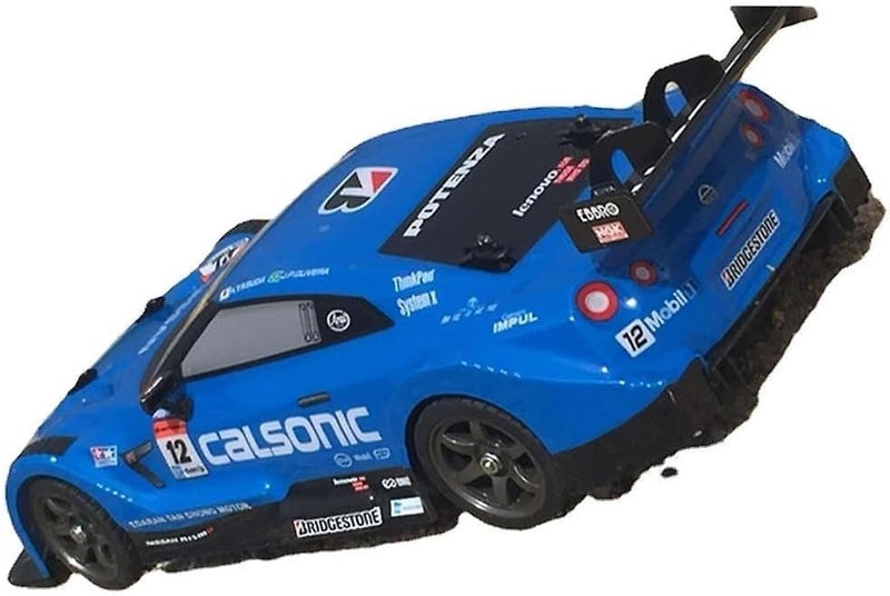 D-Power دي باور - 1:16 نيسان جي تي آر (R35) GT500 سيارة تحكم عن بعد – 2.4GHz، بطارية قابلة للشحن، تصميم سيارة سباق رسمية، للأطفال من عمر 6 سنوات فما فوق - Image 4